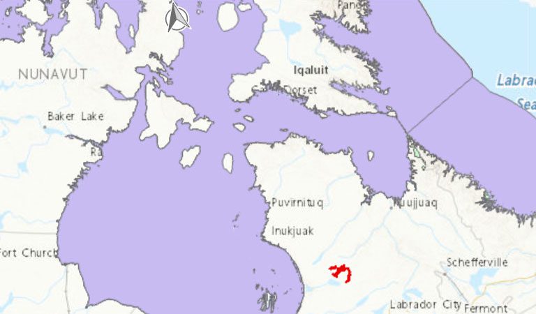 Carte - Zones de protection de l'habitat océanique